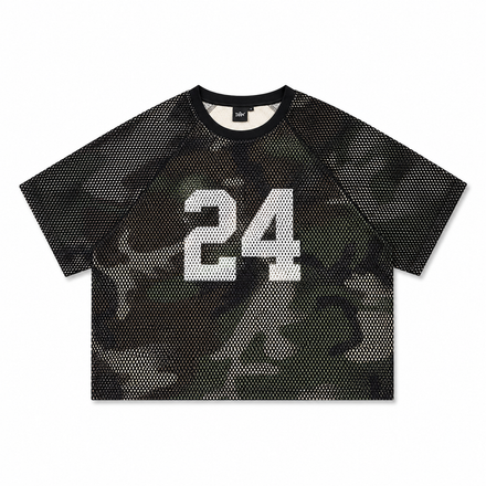 DOUBLE LAYERED JERSEY [BLACK/CAMO]
