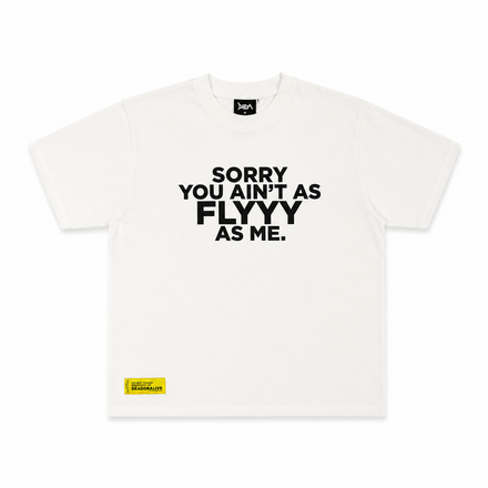 FLY AS ME TEE [WHITE]